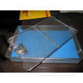Surgical Sterilization Basket with Silicone Tray Mat